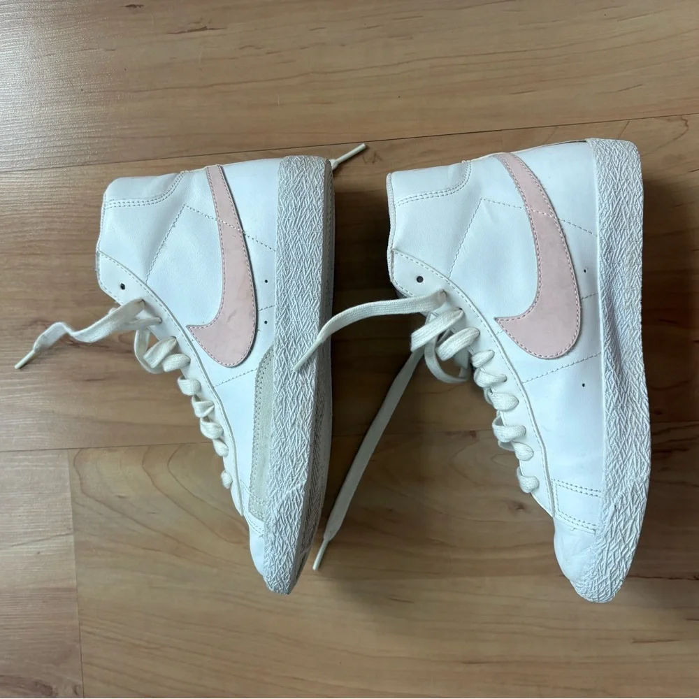 Pink Nike Blazers
